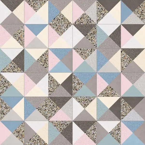 Плитка керамогранітна Brenta Cestio Multicolor 200x200x8 Vives (11M9)