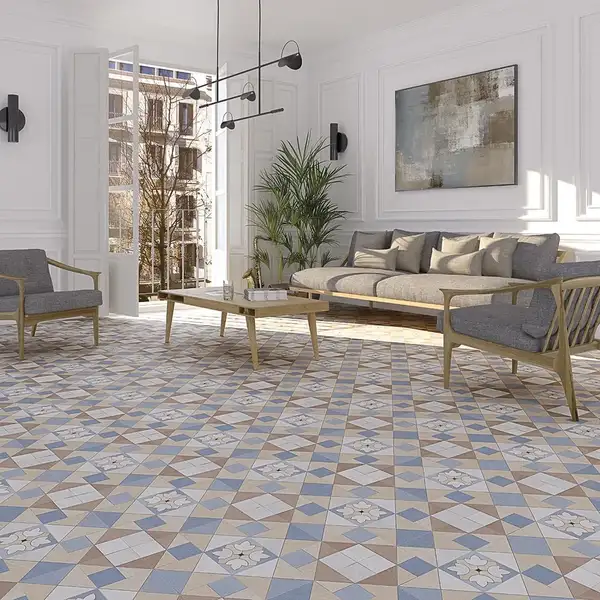 Плитка керамогранітна Seine Garigliano-R Cielo RECT 150x150x8 Vives (47DI) Плитка керамогранітна Seine Garigliano-R Cielo RECT 150x150x8 Vives (47DI)