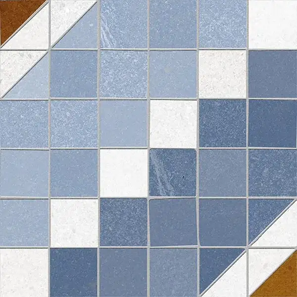 Плитка керамогранітна Seine Marly-R Azul RECT 200x200x8 Vives (4FAC)