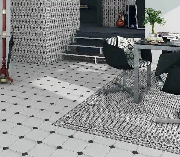 Плитка керамогранітна Paix Sombra 200x200x8 Vives (4P07) Плитка керамогранітна Paix Sombra 200x200x8 Vives (4P07)