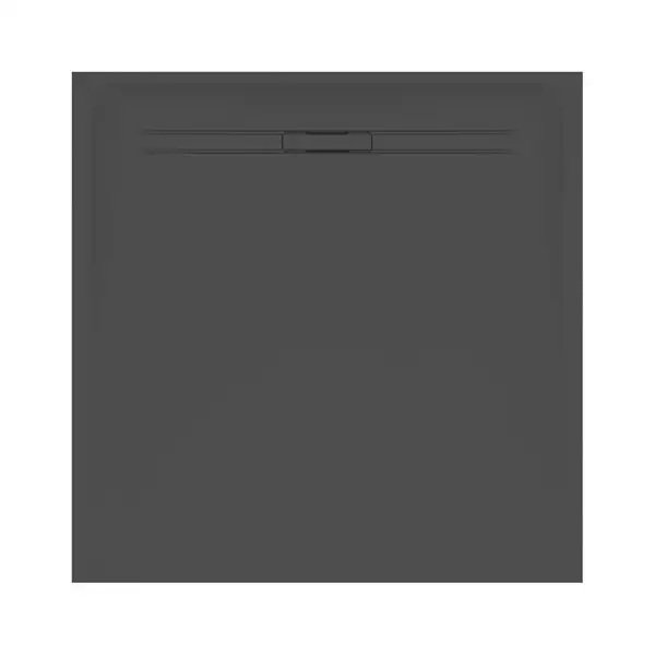 Душевой поддон Geberit Sestra 90 х 90 х h4 см, графит/структурированный 550.270.00.2