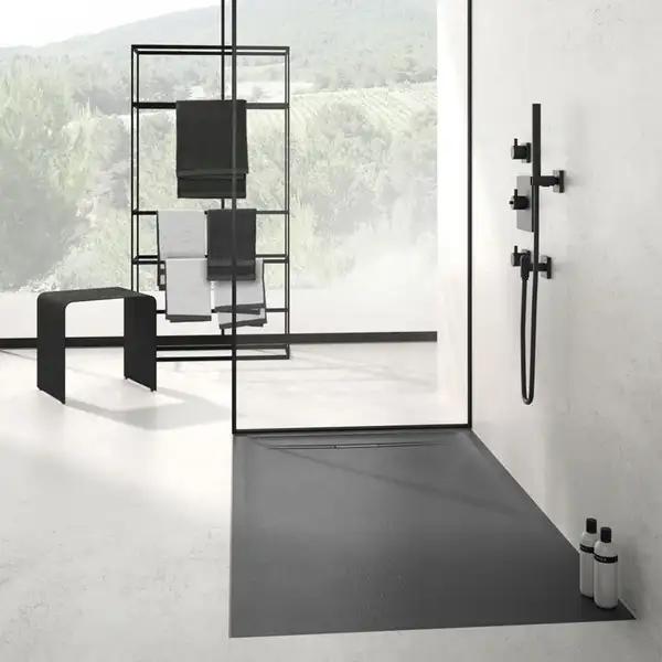 Душевой поддон Geberit Sestra 120 х 90 х h4 см, графит/структурированный 550.275.00.2 Душевой поддон Geberit Sestra 120 х 90 х h4 см, графит/структурированный 550.275.00.2