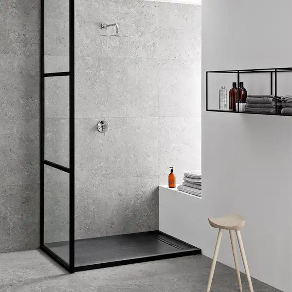 Душевой поддон Geberit Sestra 160 х 90 х h4 см, графит/структурированный 550.279.00.2