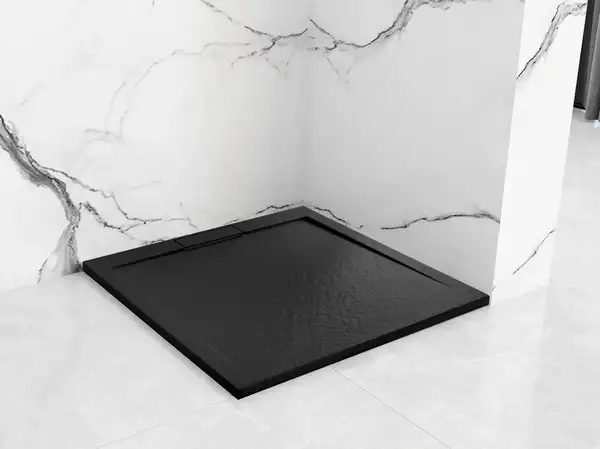 Душевой поддон REA GRAND 80X100 BLACK (REA-K4593) Душевой поддон REA GRAND 80X100 BLACK (REA-K4593)