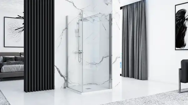 Душевой поддон REA ROCK 90X90 WHITE (REA-K5580) Душевой поддон REA ROCK 90X90 WHITE (REA-K5580)