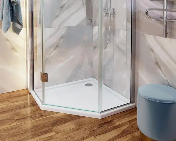Snail Прем'єр Душовий піддон, Білий (129A100) Snail Прем'єр Душовий піддон, Білий (129A100)