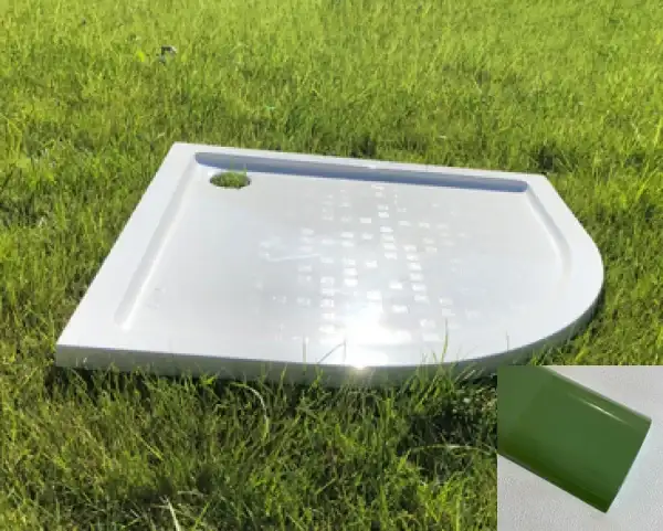 Snail Душовий піддон «Жасмін» 900/R500 А802 Олива глянець (136A802) Snail Душовий піддон «Жасмін» 900/R500 А802 Олива глянець (136A802)