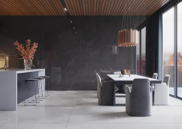 Плитка підлогова Marquina Black POL 162x324x0,56 код 3902 Cerrad (5902510803902) Плитка підлогова Marquina Black POL 162x324x0,56 код 3902 Cerrad (5902510803902)