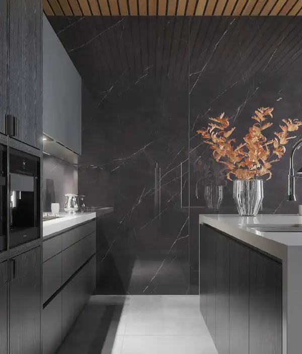 Плитка підлогова Marquina Black POL 162x324x0,56 код 3902 Cerrad (5902510803902) Плитка підлогова Marquina Black POL 162x324x0,56 код 3902 Cerrad (5902510803902)