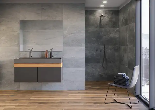 CERRAD Tacoma Grey RECT Плитка підлогова, сіра (5903313303989)