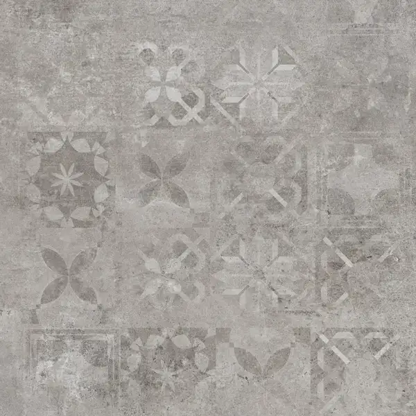 Плитка підлогова Softcement Silver Decor Patchwork POL 59,7x59,7x0,8 код 8082 Cerrad (5903313318082) Плитка підлогова Softcement Silver Decor Patchwork POL 59,7x59,7x0,8 код 8082 Cerrad (5903313318082)