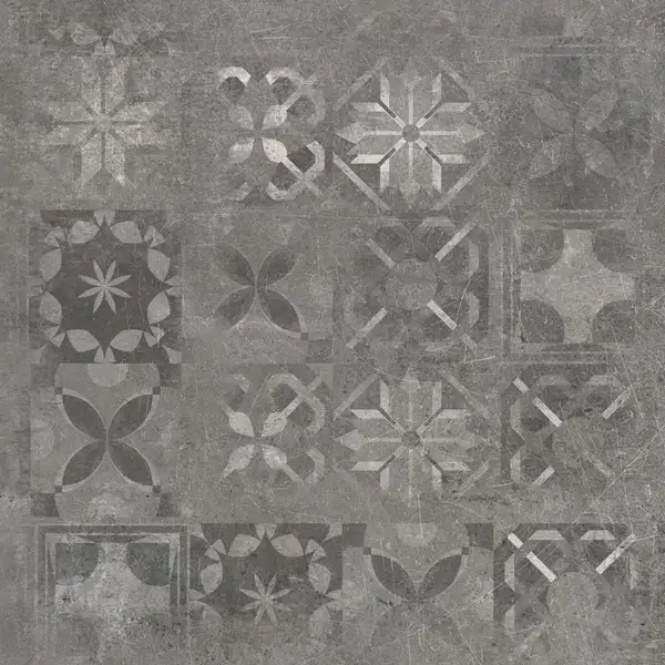 Плитка підлогова Softcement Graphite Decor Patchwork POL 59,7x59,7x0,8 код 8105 Cerrad (5903313318105) Плитка підлогова Softcement Graphite Decor Patchwork POL 59,7x59,7x0,8 код 8105 Cerrad (5903313318105)