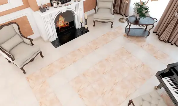 Cersanit Плитка підлогова Neapolis Beige 42x42 код 0805 Церсаніт (TGGZ1015871891)