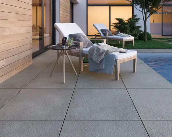 Плитка підлогова Terrace Grafit SZKL RECT MAT 59,5x59,5 код 7666 Ceramika Paradyz (R-R-595X595-1-TERE.GT20)