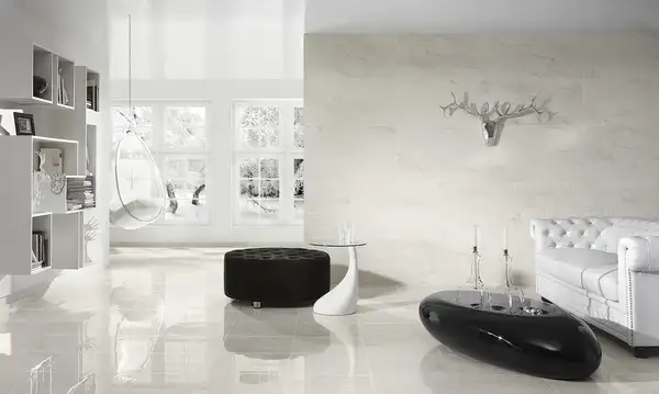 Плитка підлогова Calacatta SZKL RECT POL 89,8x89,8 код 2055 Ceramika Paradyz (RPR-898X898-1-CALA.--N)