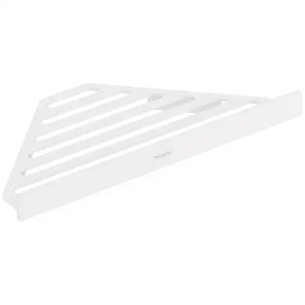 Поличка кутова Hansgrohe AddStoris, Matt White (41741700) Поличка кутова Hansgrohe AddStoris, Matt White (41741700)