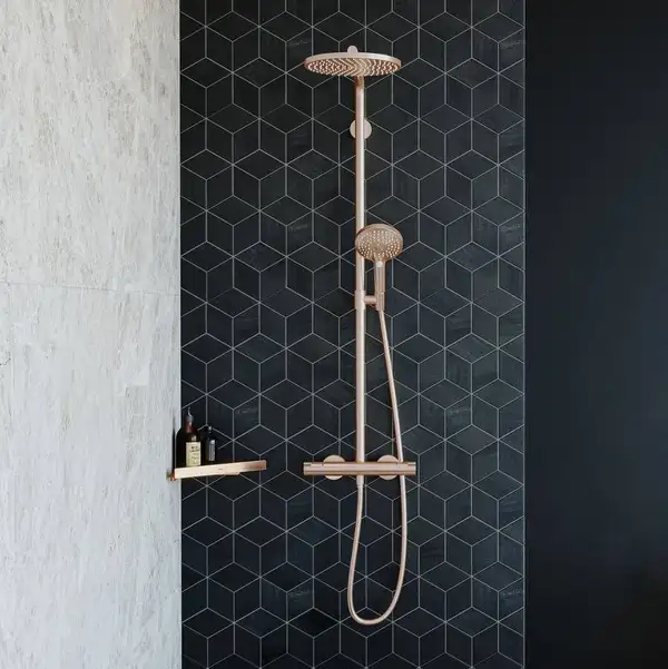 Поличка кутова Hansgrohe AddStoris, Polished Gold Optic (41741990) Поличка кутова Hansgrohe AddStoris, Polished Gold Optic (41741990)
