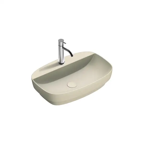 Раковина полувстраиваемая Catalano Green Lux Сolori 40 х 60 х h14 см, цвет - серый матовый 160GRLXNGS Раковина полувстраиваемая Catalano Green Lux Сolori 40 х 60 х h14 см, цвет - серый матовый 160GRLXNGS