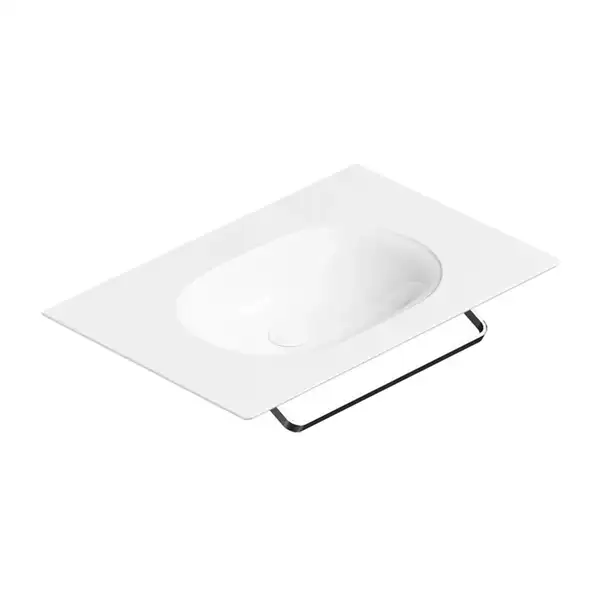 Раковина подвесная Catalano Horizon 75 х 50 см, Glossy white (белый глянцевый) (175HZ00) фото 1 Aquada.com.ua