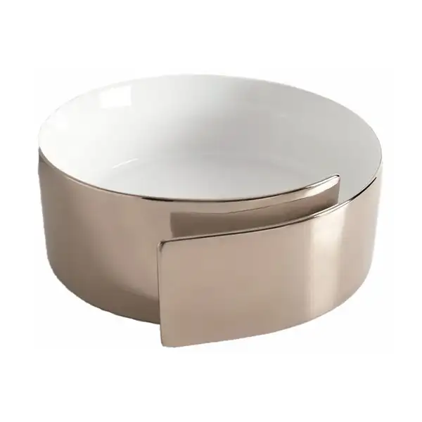 Умивальник на стільницю Flaminia Roll 56 (RL56L) (RL56LPLA) Умивальник на стільницю Flaminia Roll 56 (RL56L) (RL56LPLA)