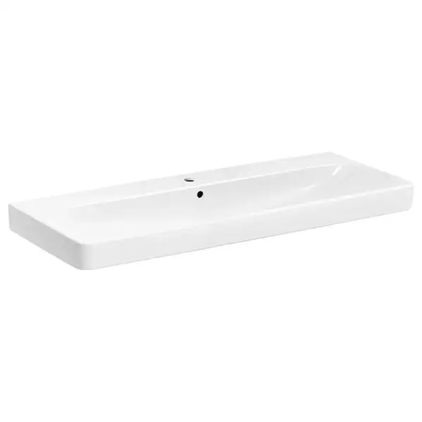 Раковина подвесная Geberit Smyle Square 120 х 48 х h16,5 см, с 1 отверстием под смеситель (500.226.01.1) фото 1 Aquada.com.ua Раковина подвесная Geberit Smyle Square 120 х 48 х h16,5 см, с 1 отверстием под смеситель (500.226.01.1) фото 1 Aquada.com.ua