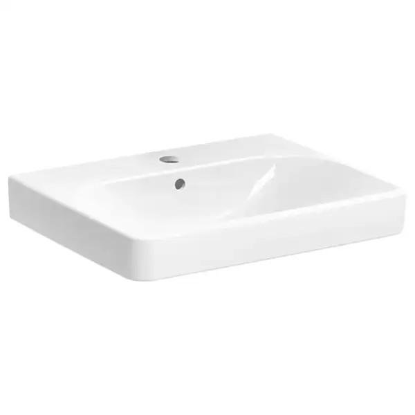 Раковина подвесная Geberit Smyle Square 60 х 48 х h16,5 см, с 1 отверстием под смеситель (500.229.01.1) фото 1 Aquada.com.ua Раковина подвесная Geberit Smyle Square 60 х 48 х h16,5 см, с 1 отверстием под смеситель (500.229.01.1) фото 1 Aquada.com.ua