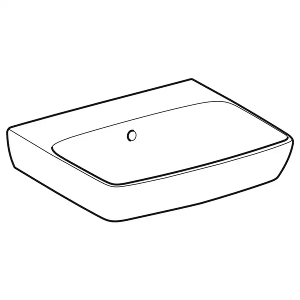 Маленькая (мини) раковина Geberit Selnova Square 50 х 42 см, без отверстия под смеситель (500.301.01.1) Маленькая (мини) раковина Geberit Selnova Square 50 х 42 см, без отверстия под смеситель (500.301.01.1)