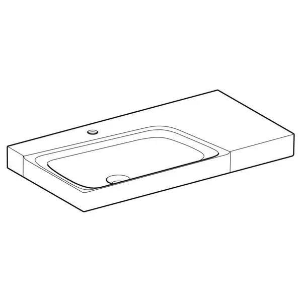 Раковина для мебели Geberit Xeno2 90 х 48 см 500.533.01.1 Раковина для мебели Geberit Xeno2 90 х 48 см 500.533.01.1