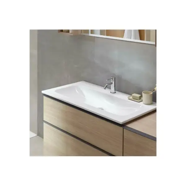 Умивальник накладний Geberit iCon Light: B=120см, T=48см, білий (501.837.00.3)
