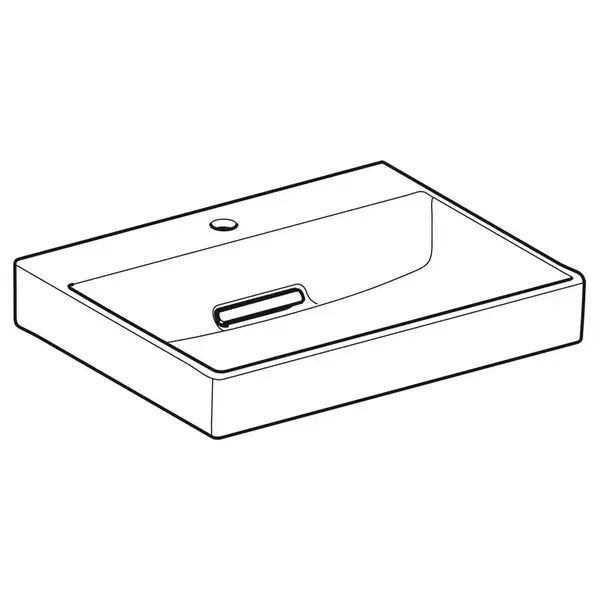 Раковина Geberit One 60 х 48 см 505.034.00.1 Раковина Geberit One 60 х 48 см 505.034.00.1