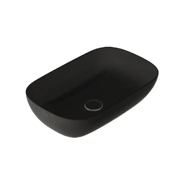 Умивальник на стільницю Globo T-Edge чорний 60x38 (B6R60AR) Умивальник на стільницю Globo T-Edge чорний 60x38 (B6R60AR)