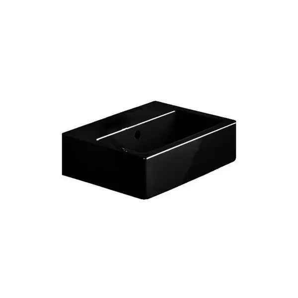 Умивальник на стільницю Globo T-EDGE 46x37, Nero opaco (IN046AR) Умивальник на стільницю Globo T-EDGE 46x37, Nero opaco (IN046AR)