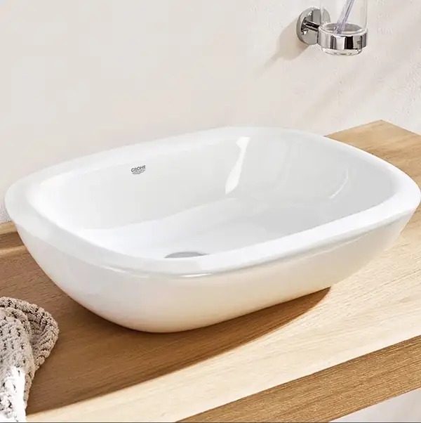 Умивальник на стільницю Grohe Eurostyle 50x38, білий альпін (39216000) Умивальник на стільницю Grohe Eurostyle 50x38, білий альпін (39216000)