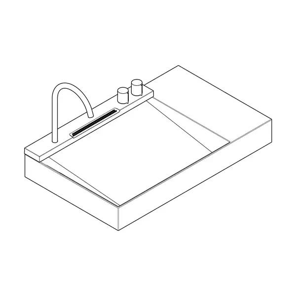 Раковина Hansgrohe Avalegra AquaUnit 78 х 47,5 х 10 см, без переливу, з функцією QuickClean+, із змішувачем, Brushed Bronze  22473140