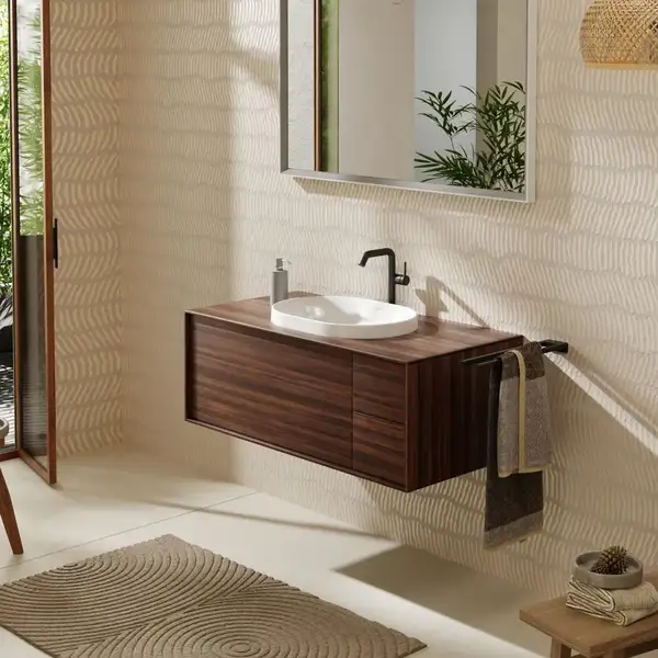 Раковина, що вбудовується на стільницю зверху 40 х 55 см. Hansgrohe Xuniva U  60157450