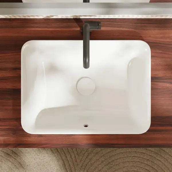 Hansgrohe Xuniva Q Раковина на столешницу, белая (60158450) Hansgrohe Xuniva Q Раковина на столешницу, белая (60158450)