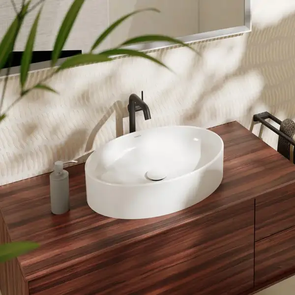 Раковина накладна на стільницю 40 х 55 см Hansgrohe Xuniva D  60165450