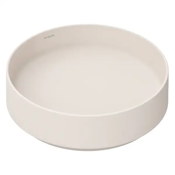 Раковина накладна на стільницю Ø40 х h12 см Hansgrohe Xuniva Evo S (без переливу, Sand Matt Beige) 60323780 Раковина накладна на стільницю Ø40 х h12 см Hansgrohe Xuniva Evo S (без переливу, Sand Matt Beige) 60323780