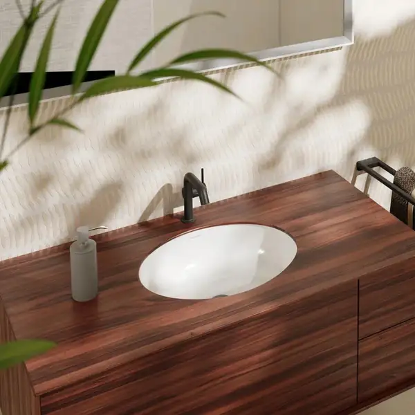 Раковина, що вбудовується під стільницю 35 х 45 см (покриття SmartClean) Hansgrohe Xuniva D  61048450