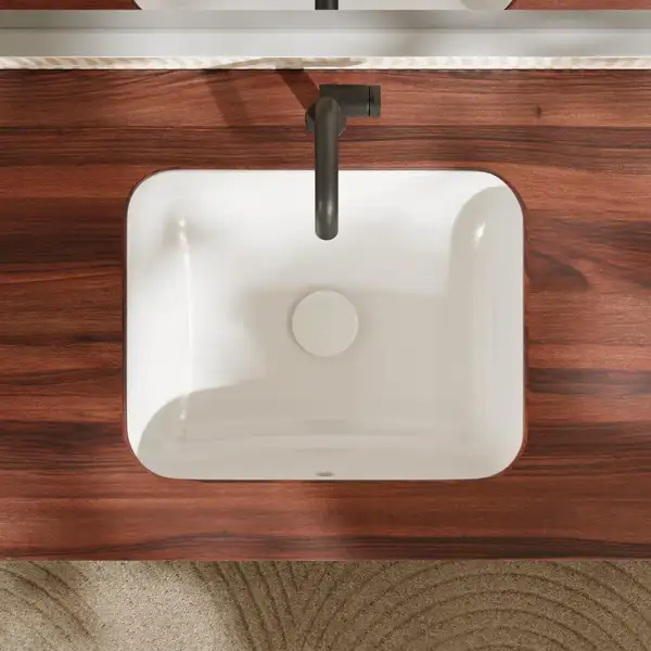 Раковина, що вбудовується під стільницю 35 х 45 см (покриття SmartClean) Hansgrohe Xuniva Q  61052450