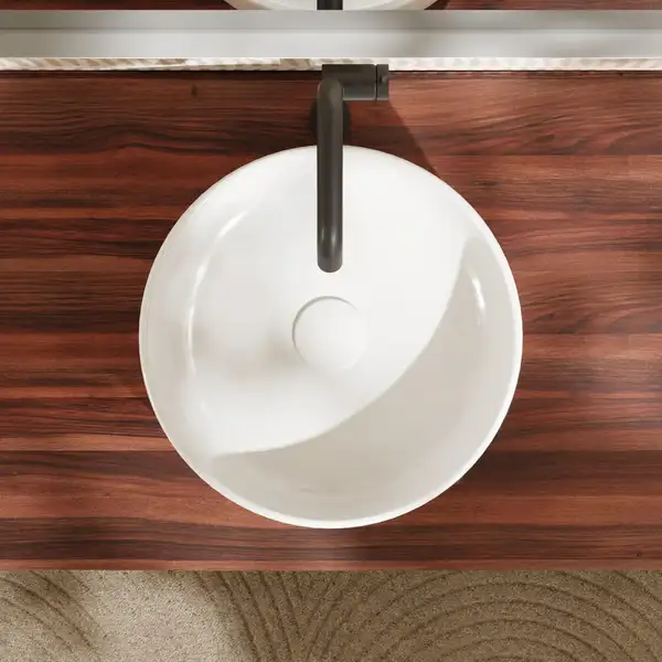 Раковина накладна на стільницю Ø40 см (покриття SmartClean) Hansgrohe Xuniva S  61071450