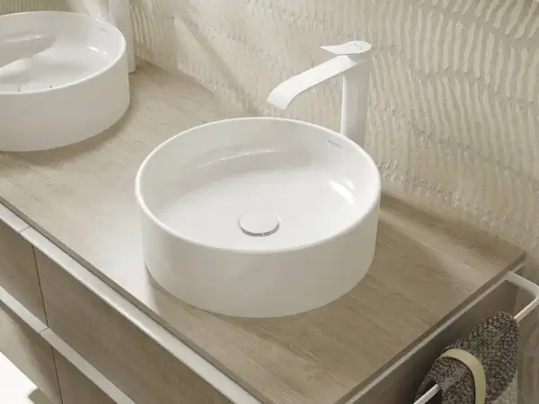 Раковина накладна на стільницю Ø40 см (покриття SmartClean) Hansgrohe Xuniva S  61071450