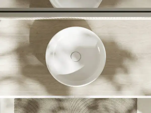 Раковина накладна на стільницю Ø40 см (покриття SmartClean) Hansgrohe Xuniva S  61071450