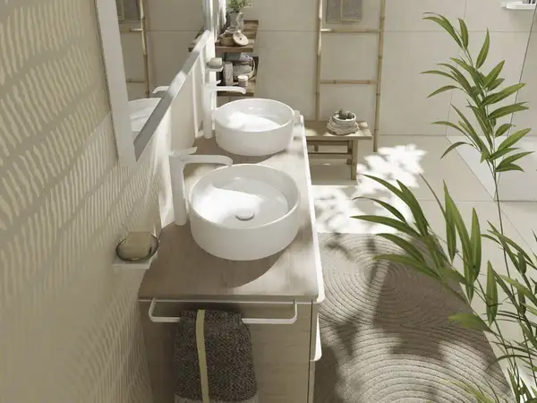 Раковина накладна на стільницю Ø40 см (покриття SmartClean) Hansgrohe Xuniva S  61071450