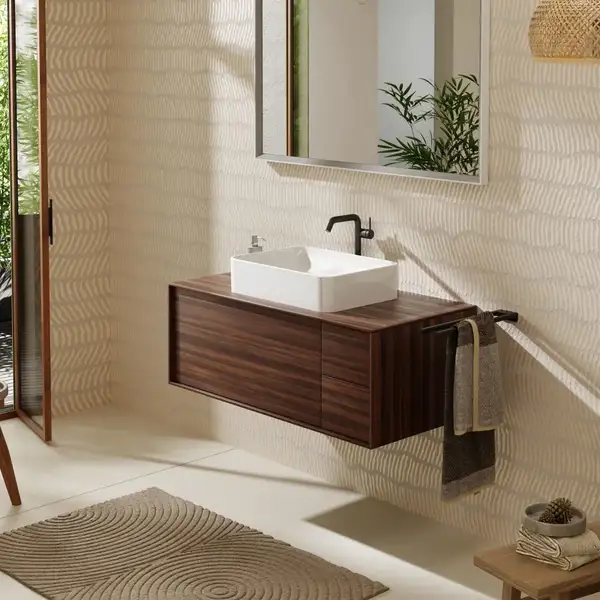 Раковина накладна на стільницю 40х55 см (покриття SmartClean) Hansgrohe Xuniva Q  61075450
