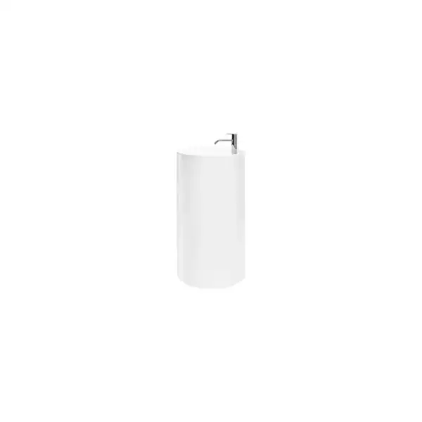 Умивальник окремо стоячий Knief K-Stone MOON 55х45х90 з інтегрованою LED підсвічуванням, White Matt (0600031001) Умивальник окремо стоячий Knief K-Stone MOON 55х45х90 з інтегрованою LED підсвічуванням, White Matt (0600031001)