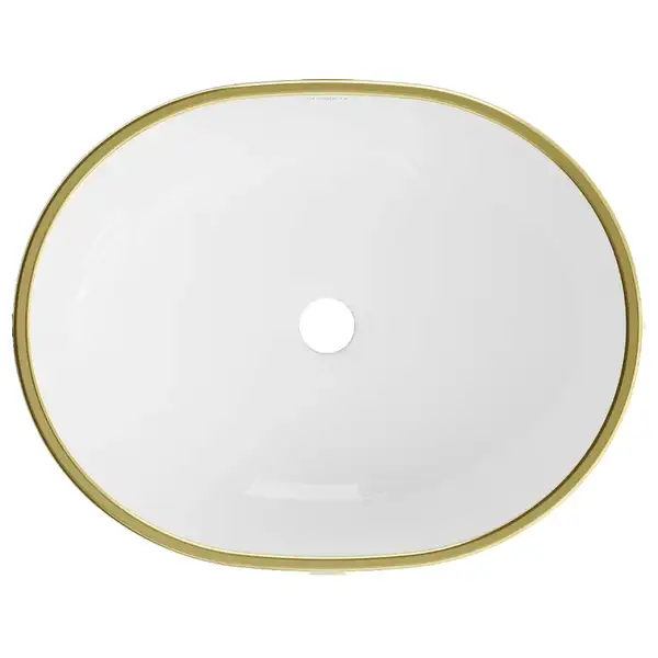 Умывальник (раковина) MEXEN VIKI WHITE DIAMOND GOLD накладной (MEX-21054809) Умывальник (раковина) MEXEN VIKI WHITE DIAMOND GOLD накладной (MEX-21054809)