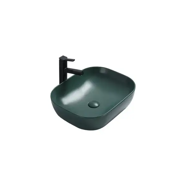Умывальник (раковина) MEXEN ROSA DARK GREEN MATT (MEX-21095047) Умывальник (раковина) MEXEN ROSA DARK GREEN MATT (MEX-21095047)