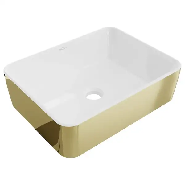 Умывальник (раковина) MEXEN CATIA WHITE GOLD накладной (MEX-21314806) Умывальник (раковина) MEXEN CATIA WHITE GOLD накладной (MEX-21314806)