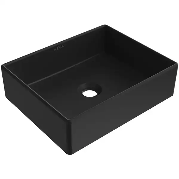 Умывальник (раковина) MEXEN GOYA 40 BLACK MAT накладной (MEX-22184085) Умывальник (раковина) MEXEN GOYA 40 BLACK MAT накладной (MEX-22184085)